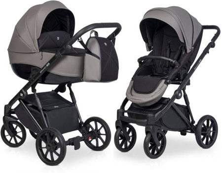 Riko Brano Pro Wózek Głęboko-Spacerowy 2w1 Anthracite