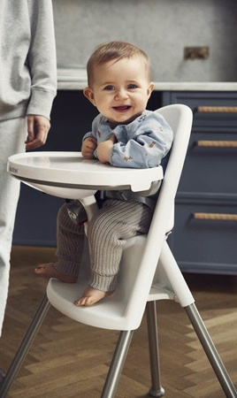 BabyBjorn High Chair - krzesełko do karmienia Beżowe || Białe