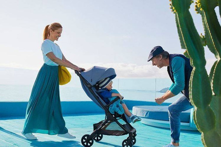 Easywalker Jackey Kompaktowy Wózek Spacerowy z Torbą Transportową Platinum Editon