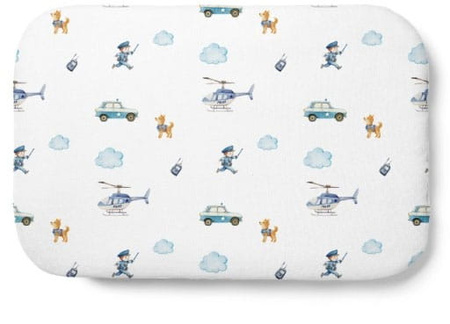 Waldin Poduszka Bambus 60x40 Policja Biała