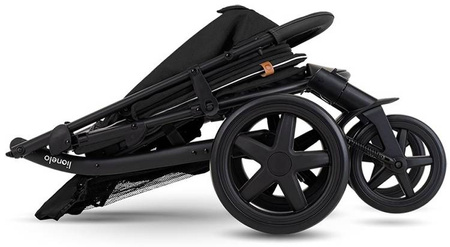 Lionelo Annet Plus Wózek Spacerowy Black Carbon