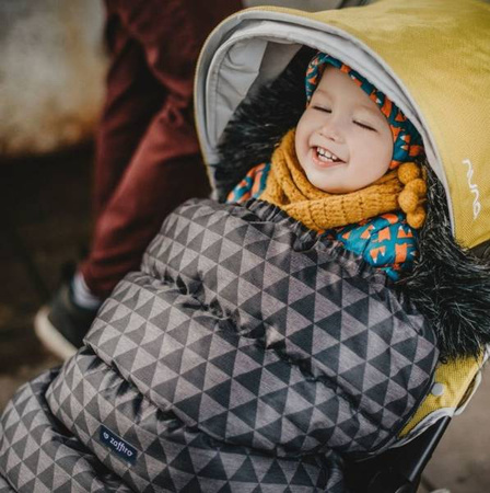 Zaffiro Grow Up 2.0 Śpiworek Do Wózka Plusz Geo Grey
