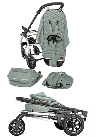 Carrello Vista Air CRL Wózek Spacerowy Olive Green