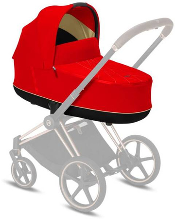 Cybex e-Priam 4.0 Wózek Głęboko-Spacerowy Rama + Tapicerka + Gondola 2w1 Autumn Gold