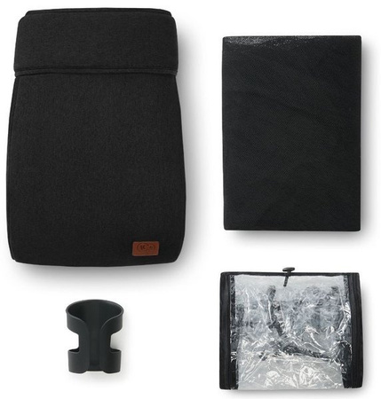 Kinderkraft Evolution Wózek Spacerowy + Cocoon Midnight Green