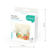 BabyOno Wielorazowe Saszetki Na Pokarm 150ml 1467