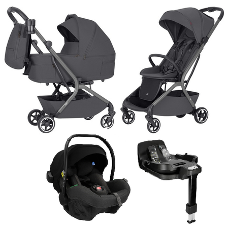 Carrello Magia CRL-6555 Wózek Głęboko-Spacerowy + Avionaut Pixel Pro 2.0 C Fotelik Samochodowy + Baza