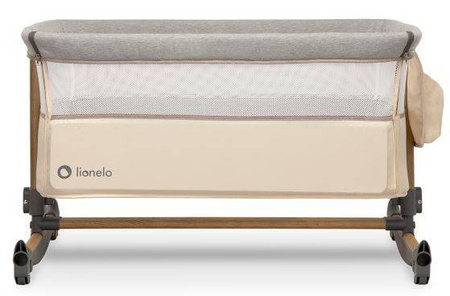 Lionelo Leonie Łóżeczko Dostawne Turystyczne Sand Beige