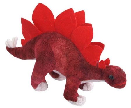 Beppe Zabawka Pluszowa Dinozaur Stegozaur 30cm 13456 Czerwony