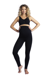 Carriwell 4900 Legginsy Comforty Dla Kobiet W Ciąży Czarne S