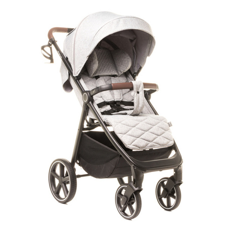4Baby Stinger Pro Wózek Spacerowy Melange Light Grey