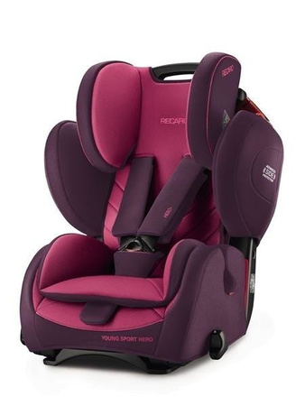 Recaro Young Sport Hero Fotelik Samochodowy 9-36kg Core Power Berry