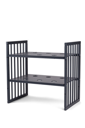 Waldin Łóżeczko Dziecięce 7w1 z Materacem Grafit