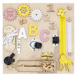 3Toysm Tablica Manipulacyjna Drewniana