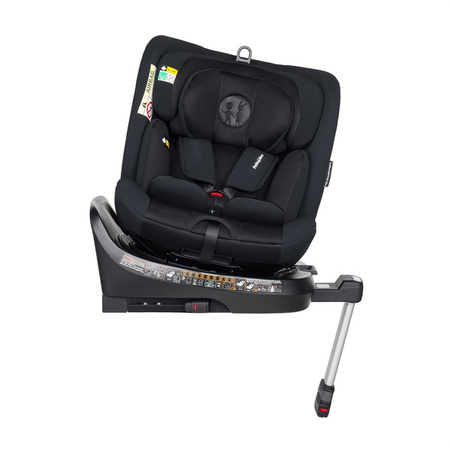 Petite&Mars Twistguard Pro i-Size Fotelik Samochodowy 40-150 cm 0-36 kg Black Air