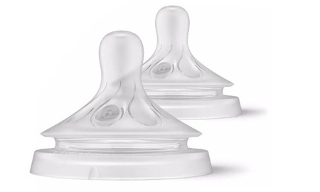 Avent Natural 3 Smoczek Responsywny do Butelki 6m+ Kaszka