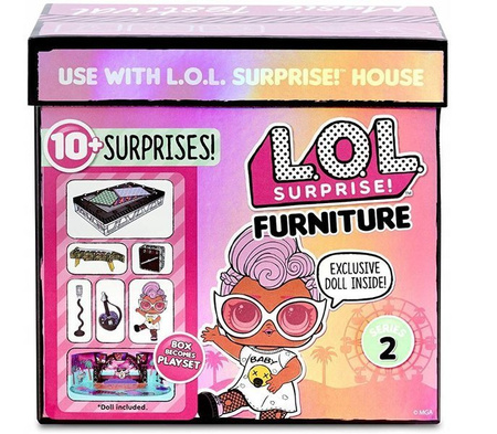 M.G.A. Entertainment L.O.L. Lol Surpise Mebelki z Lalką SCENA
