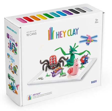 Hey Clay Masa Plastyczna Robaczki