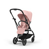 Cybex Eezy S Twist Plus 2 Wózek Spacerowy Rama Czarna Candy Pink 2024