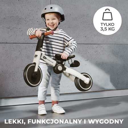 Kinderkraft 4TRIKE Rowerek Trójkołowy Silver Grey