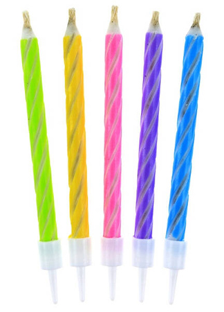 Godan Świeczki Magiczne Niegasnące Pastelowe