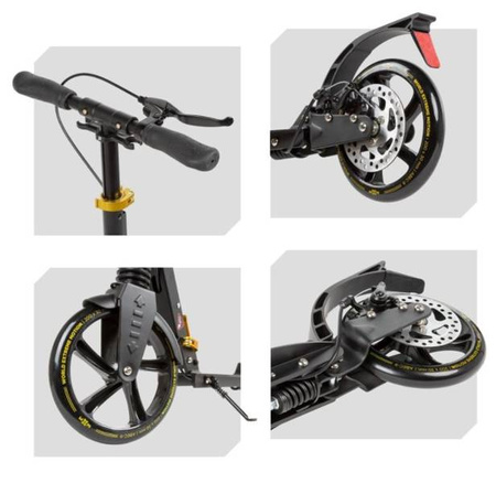 Kidwell Hulajnoga Miejska z Hamulcem Tarczowym WXM RST-B02 Yellow