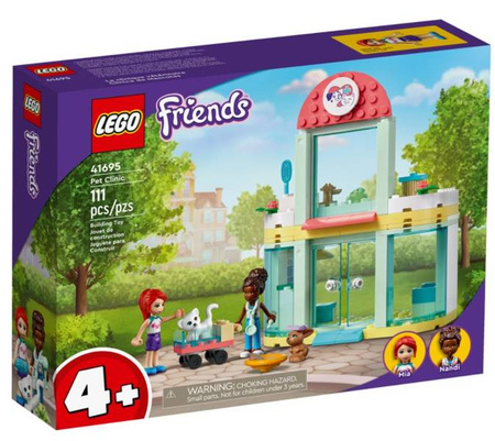 Lego Friends Klocki Klinika dla Zwierzątek 41695