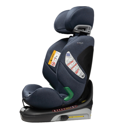 Mast Swiss Design M.Rox Obrotowy Fotelik Samochodowy Blueberry