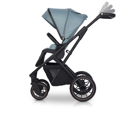 Cavoe Axo Shine Wózek Głęboko-Spacerowy Boho Green