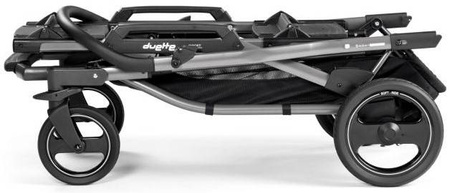 PegPerego Duette Piroet Wózek Bliźniaczy City Grey