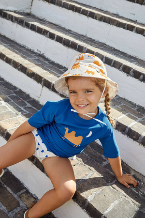 Lassig Ultrawygodne elastyczne trampki dziecięce z antypoślizgową podeszwą Splash & Fun caramel, rozm. 24