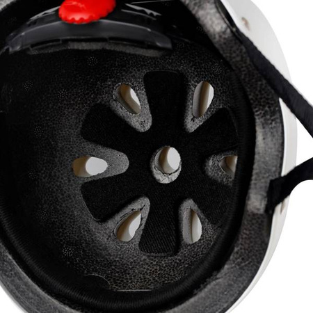 Kinderkraft Safety Kask z Naklejkami White