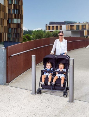 Chicco Ohlala Twin Wózek Spacerowy Silver Cat