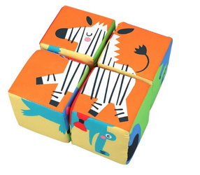 Training2s Zestaw Miękkich, Kolorowych Klocków Edukacyjnych