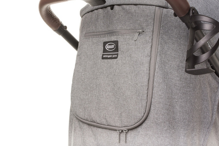 4Baby Stinger Pro Wózek Spacerowy Melange Grey