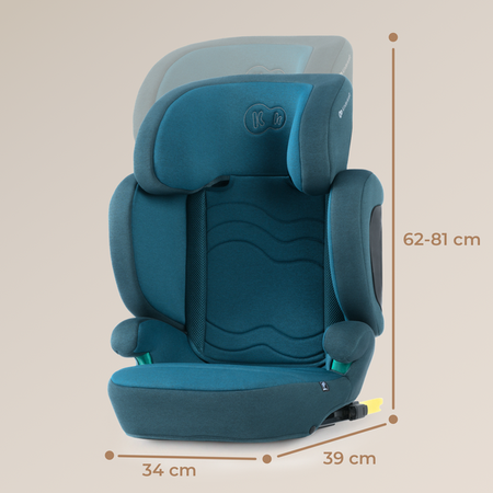 Kinderkraft XPand 2 Fotelik Samochodowy 15-36 kg Harbor Blue