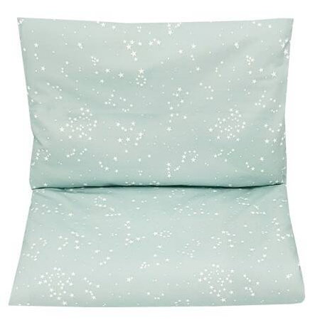 Eko KPO-08/2 Komplet Pościeli 135x100 cm Miętowa Gwiazdka