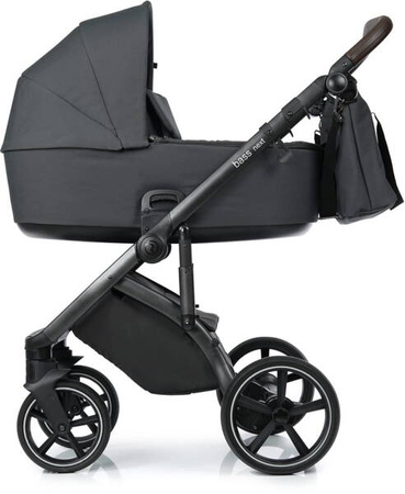 Roan Bass Next Wózek Głęboko-Spacerowy 2w1 + Cybex Cloud T I-Size Plus Fotelik Samochodowy