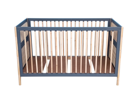Theo Bebe Oceania Wielofunkcyjne Łóżeczko Ratanowe 70x140cm Silex