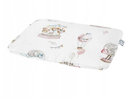 Bambusowa Poduszka Niemowlaka Lunapark rozmiar 25x30 cm