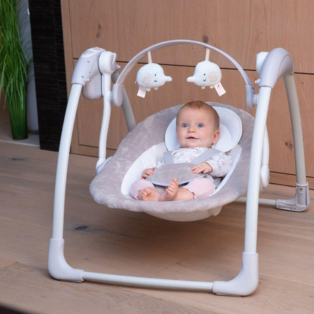 Bo Jungle Huśtawka bujaczek Swing Dolphy beige