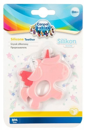 Canpol babies silikonowy gryzak dla niemowląt JEDNOROŻEC 51/007
