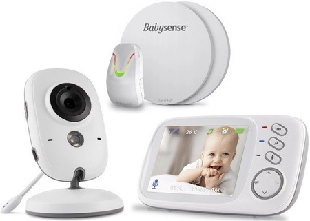 BabyHit Basics Videoniania + Babysense 7 Monitor Oddechu