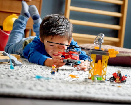 Lego City Strażacki Helikopter Ratunkowy 60281