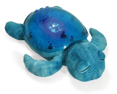 Cloud B Tranquil Turtle Aqua Lampka Nocna z Projekcją Świetlną Żółw Podwodny Niebieski