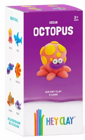 Hey Clay Masa Plastyczna Ośmiornica