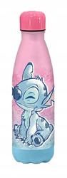 Kids Euroswan Bidon aluminiowy Soft Touch - 500ml - Lilo & Stitch