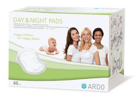 Ardo Jednorazowe Wkładki Laktacyjne Day&Night 60 szt.