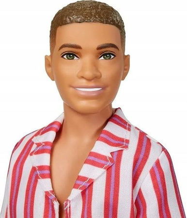 Barbie Ken 60. Lalka Oryginalny Ken Strój na plażę/Brązowe włosy GRB41 GRB42