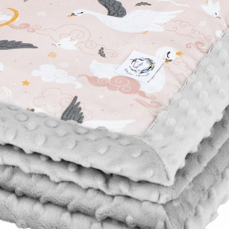 Kocyk Niemowlaka Light Łabędzie